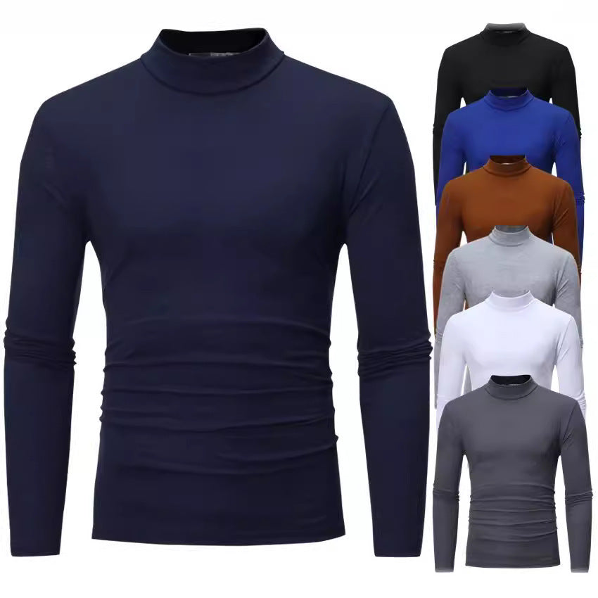 Herren Rollkragenpullover Weich Komfortabel Qualität - IdealeKleiden