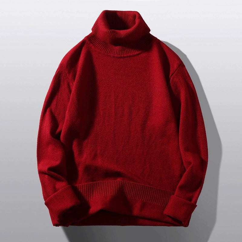 Men's Turtleneck Sweater Comfortable Modern