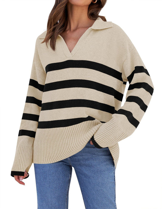 Große Oversized Pullover Warm & Bequem Wintermodell - IdealeKleiden