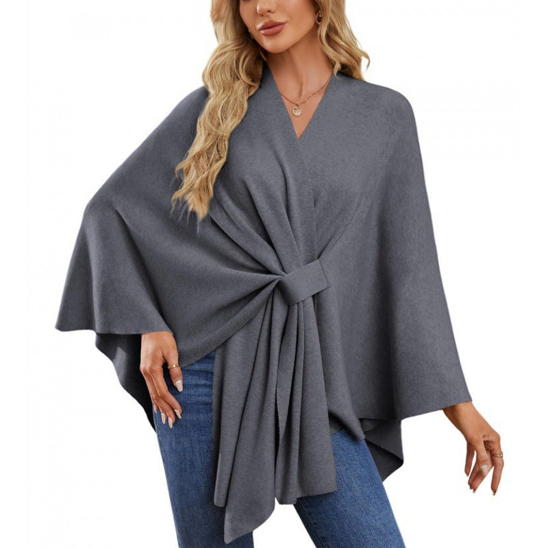 Women's Wrap Coat Modern Chic Elegant Design