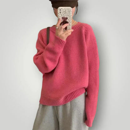 Women's Warm Knit Sweater Design