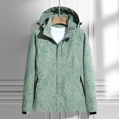 Women's Windbreaker Hooded Zipper