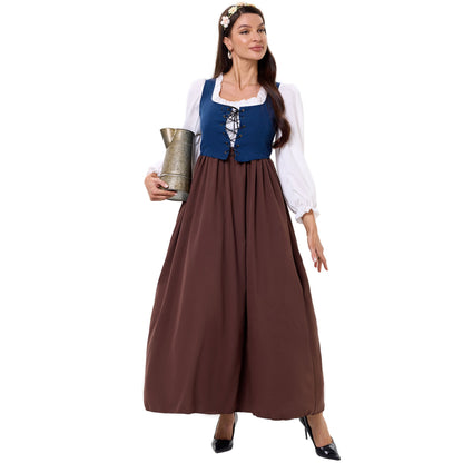 Dirndl Kleid Traditionell mit Mieder und Rock