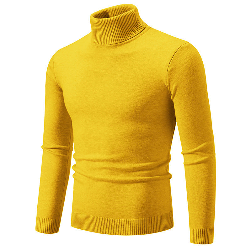 Men's Turtleneck Fine Cotton Elegant Design