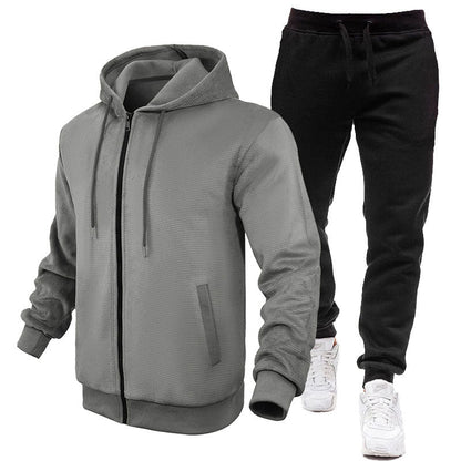 Men's Sport Suit Fleece Inner Jacket Jogging Pants
