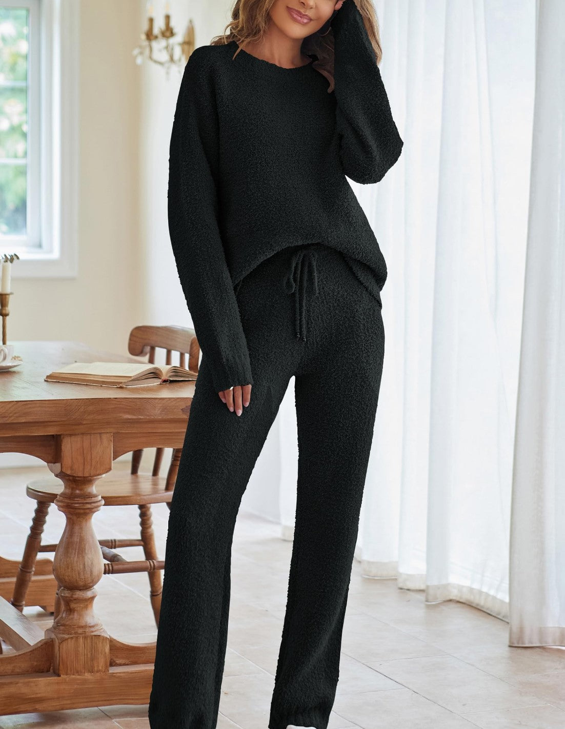 Soft Fleece Loungewear Set for Women