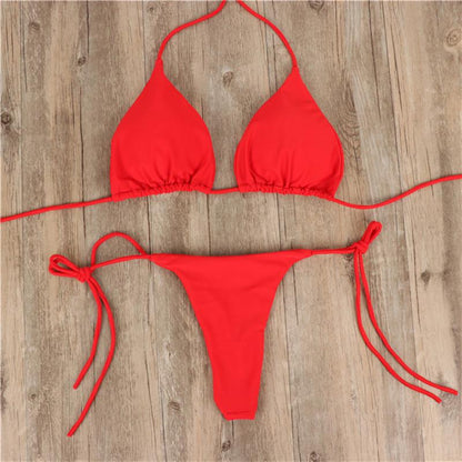 Damen Bikini-Set Einfach Elegant Verstellbar