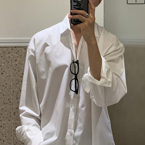 Men's Oversized Cotton Shirt Comfortable