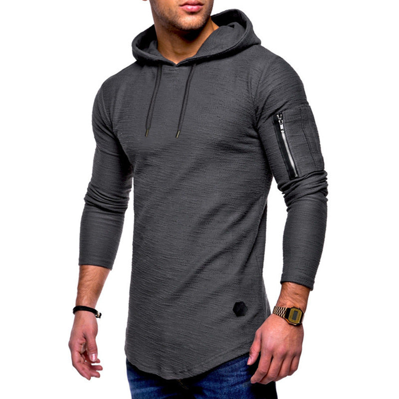 Men's Modern Zip-Up Fashion Hoodie