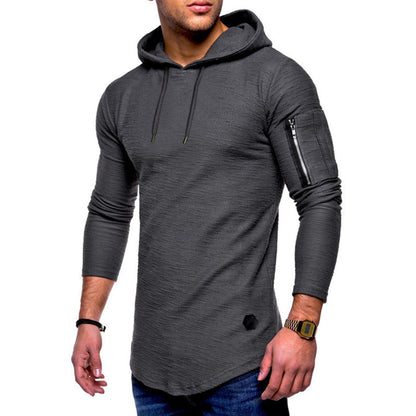 Men's Modern Zip-Up Fashion Hoodie