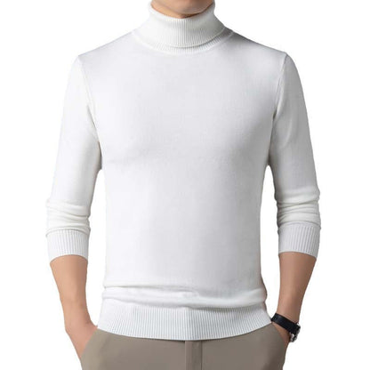 Men's Turtleneck Sweater Slim Fit Fashionable
