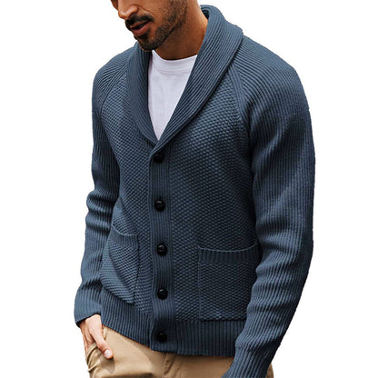 Men's Cardigan Shawl Collar Modern Stylish