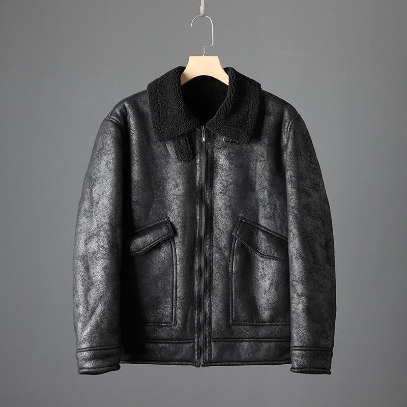 Men's Warm Sherpa Jacket Winter