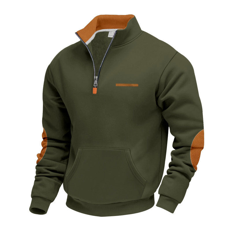 Men's Modern Hoody Half-Zip Colourful