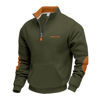 Men's Modern Hoody Half-Zip Colourful