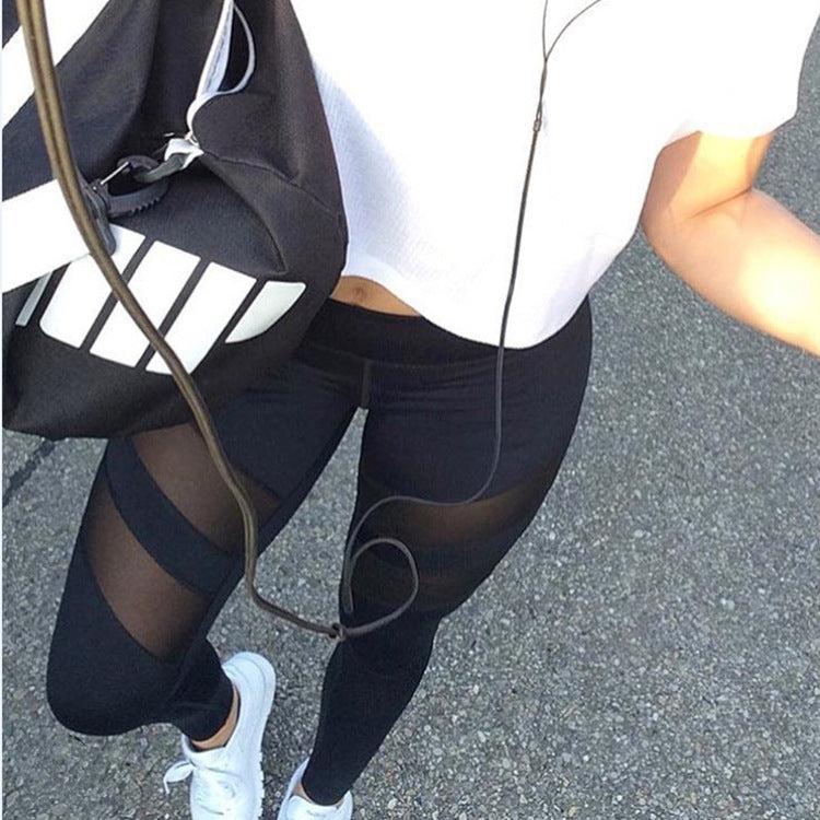 Women's Sports Leggings Breathable Mesh
