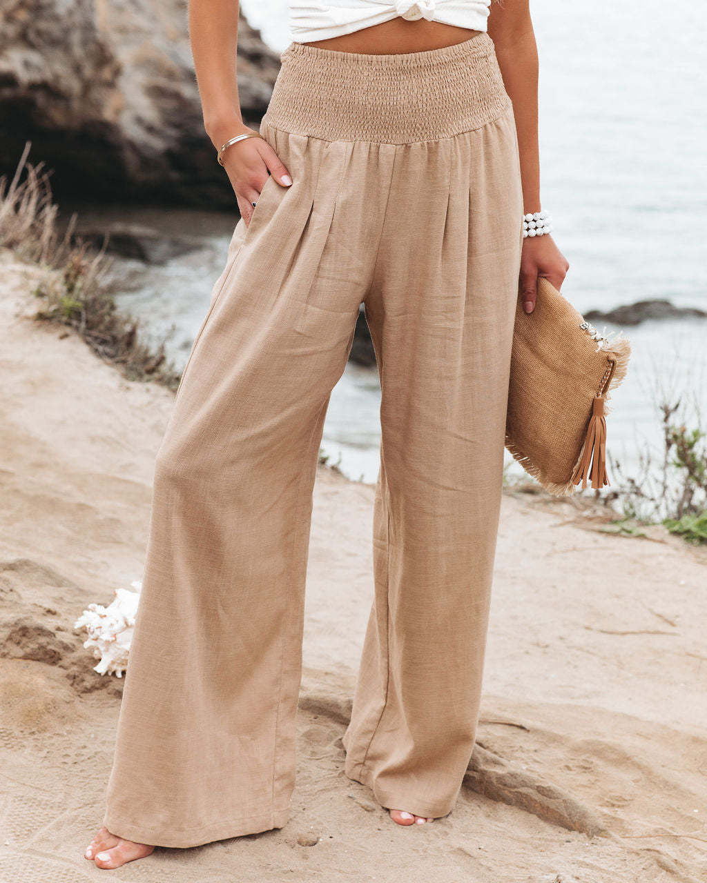 Women's Linen Trousers Comfortable Elegant