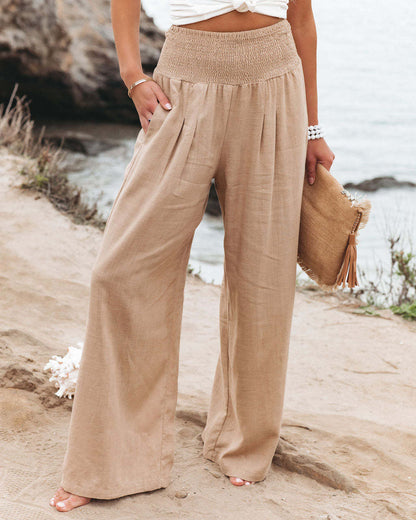Women's Linen Trousers Comfortable Elegant