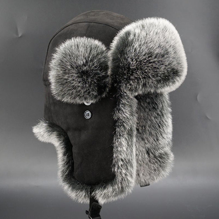 Women's Faux Fur Hat Ear Protection Warm Elegant