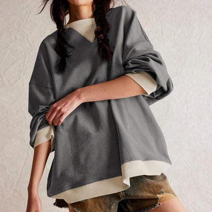 Women's Sweatshirt Oversized Soft Modern