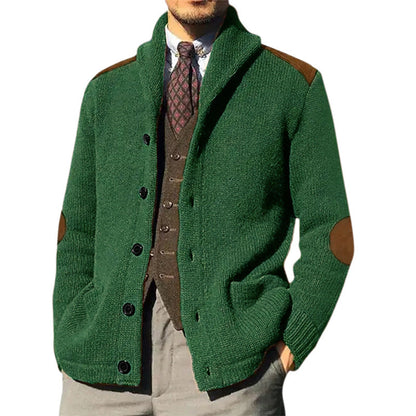Men's Cardigan Elegant Design Classic Style