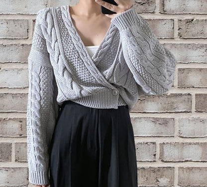 Women's Cardigan Comfortable Oversized Wool Blend