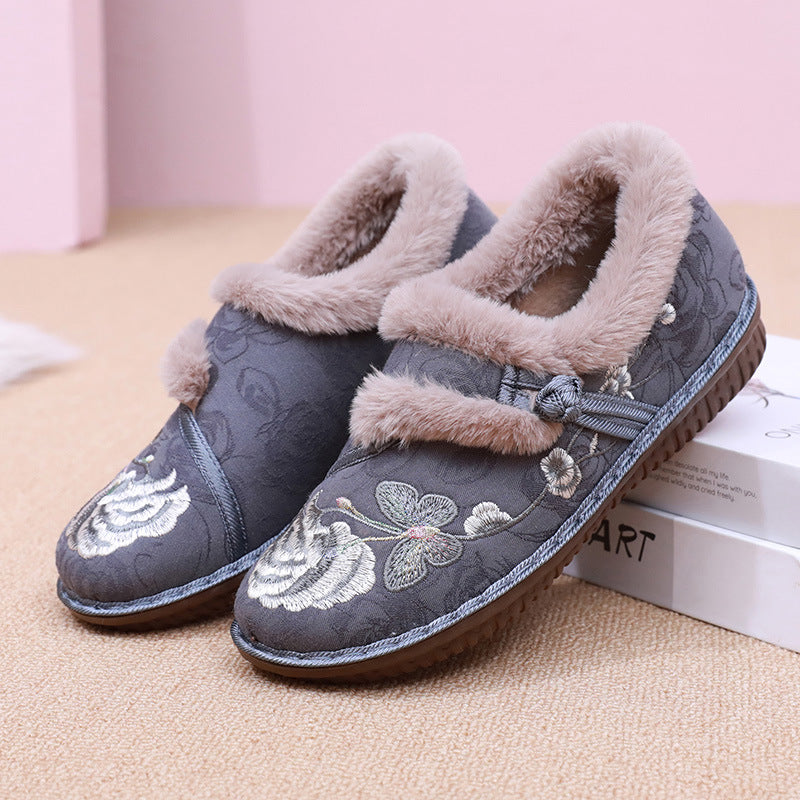 Women's Slippers Floral Pattern Soft and Cozy