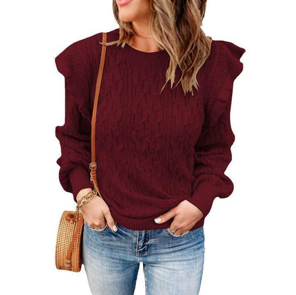 Women's Cable Knit Sweater Elegant