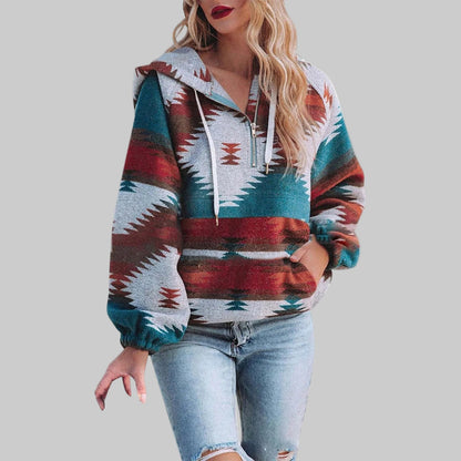 Stylische Hoodie Mit Einzigartigem Design - IdealeKleiden