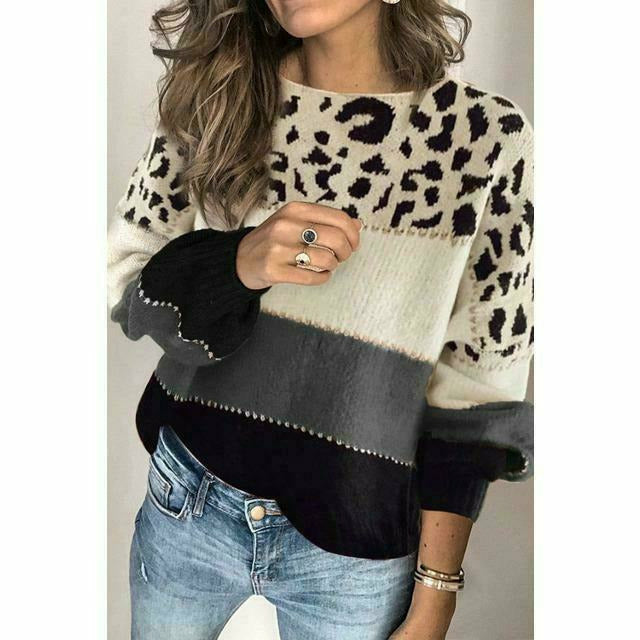 Fashionable Leopard Sweaters for Women