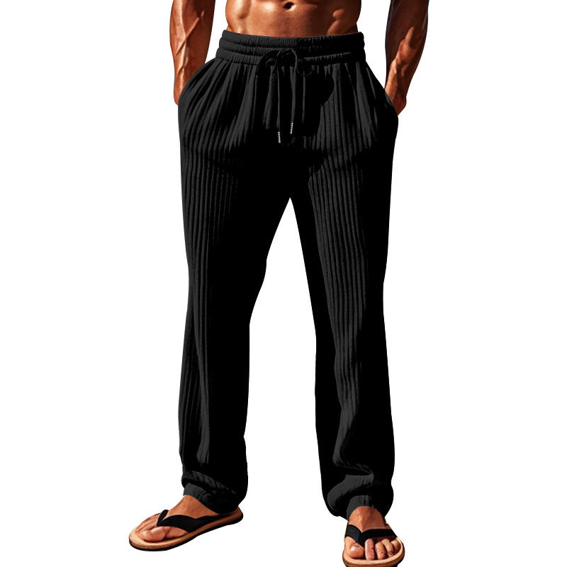 Men's Casual Trousers Comfort Fit Elastic