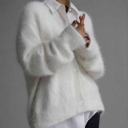 Women's Soft Cardigan Long Sleeve Elegant