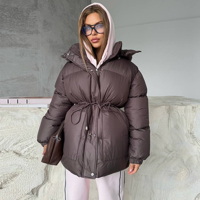 Women's Oversized Down Parka Warm Elegant