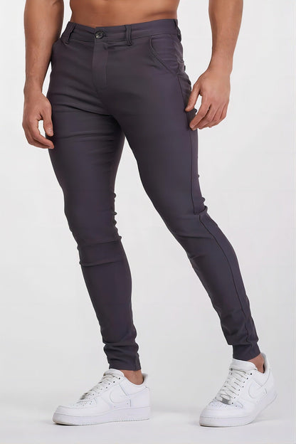 Men's Chino Trousers Slim Fit Elegant