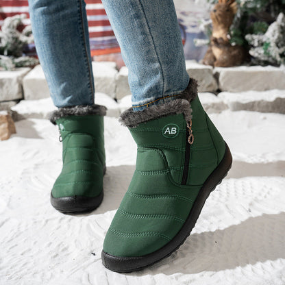 Women's Winter Boots Warm Practical Zipper