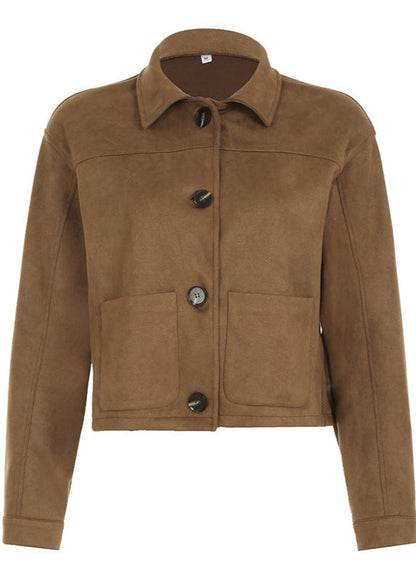 Stylish Modern Cropped Leather Jacket