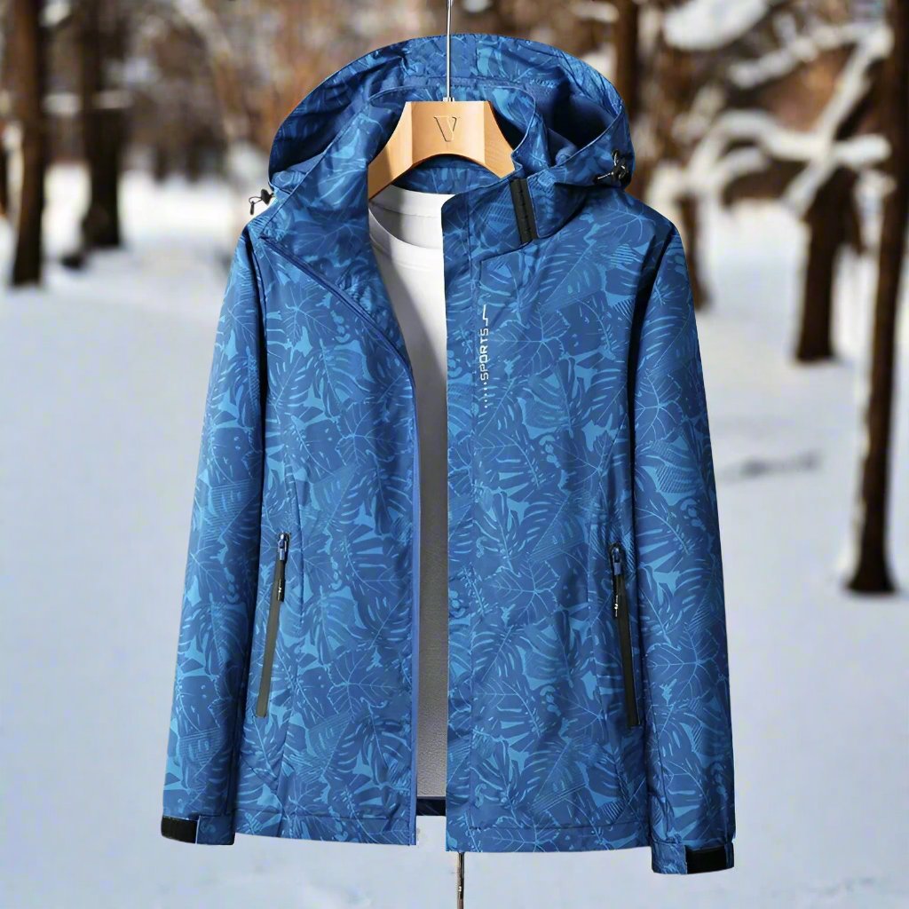 Waterproof Lightweight Rain Jacket with Hood