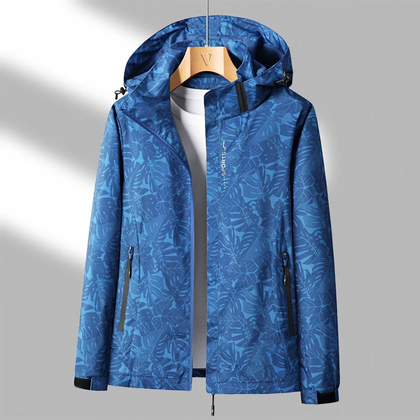 Waterproof Outdoor Jacket Windproof Adjustable