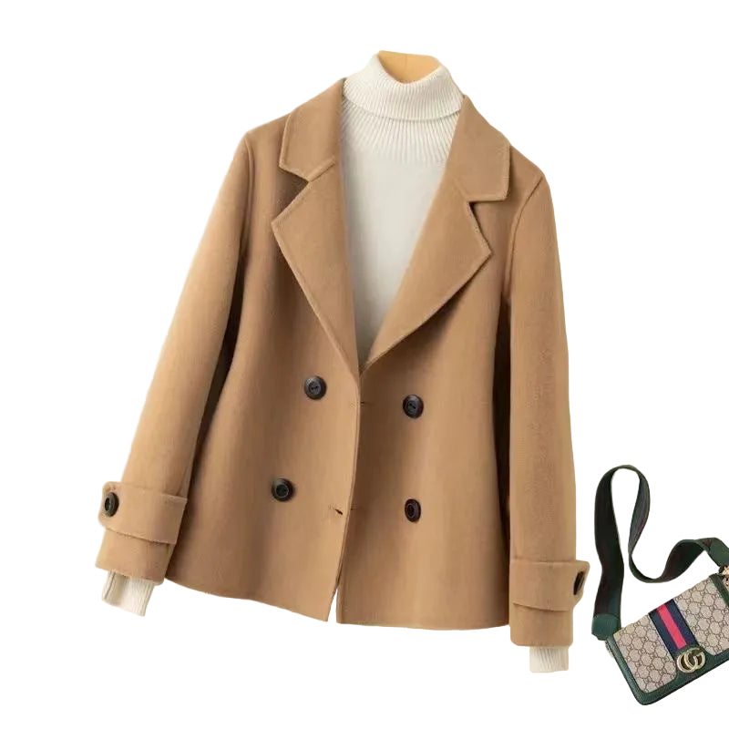 Kurzmantel Damen Klassisch Elegent