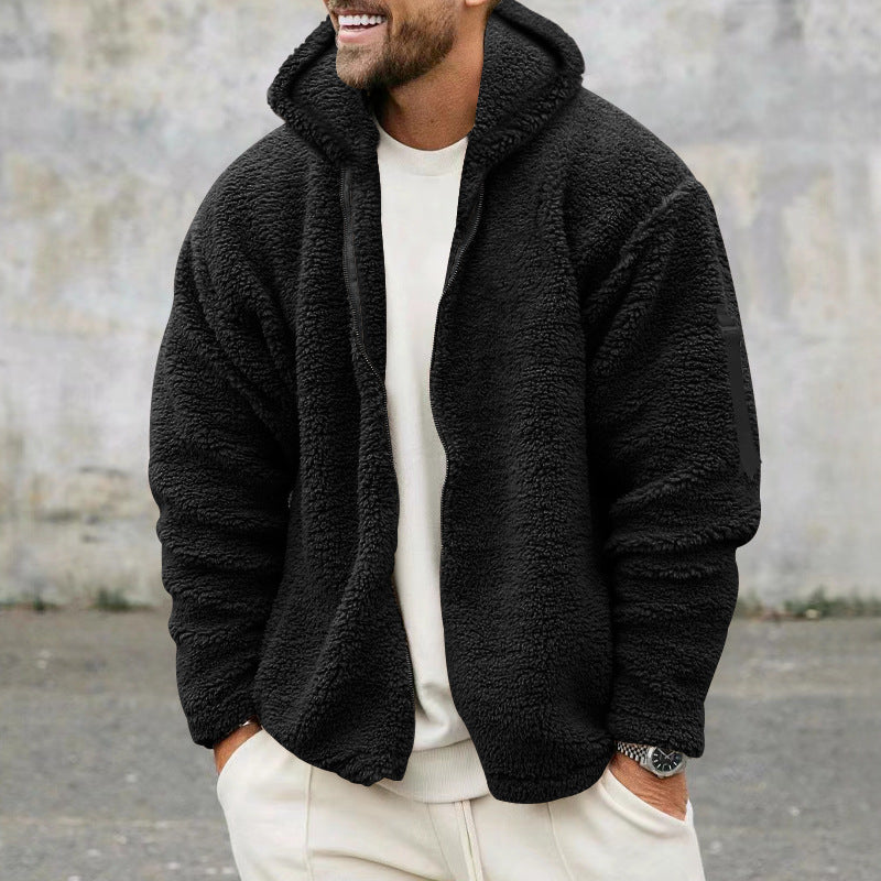 Men's Fleece Jacket Warm Comfortable Outdoor