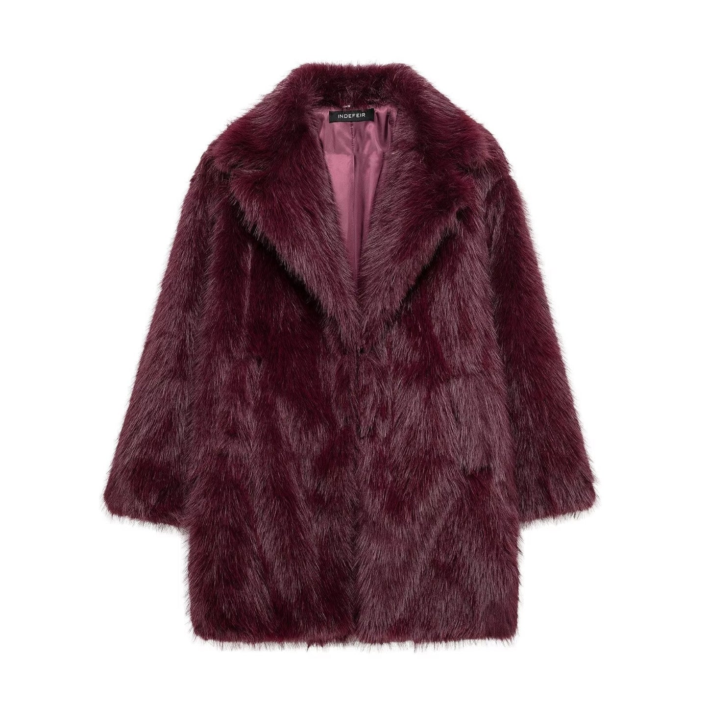 Long Faux Fur Coat