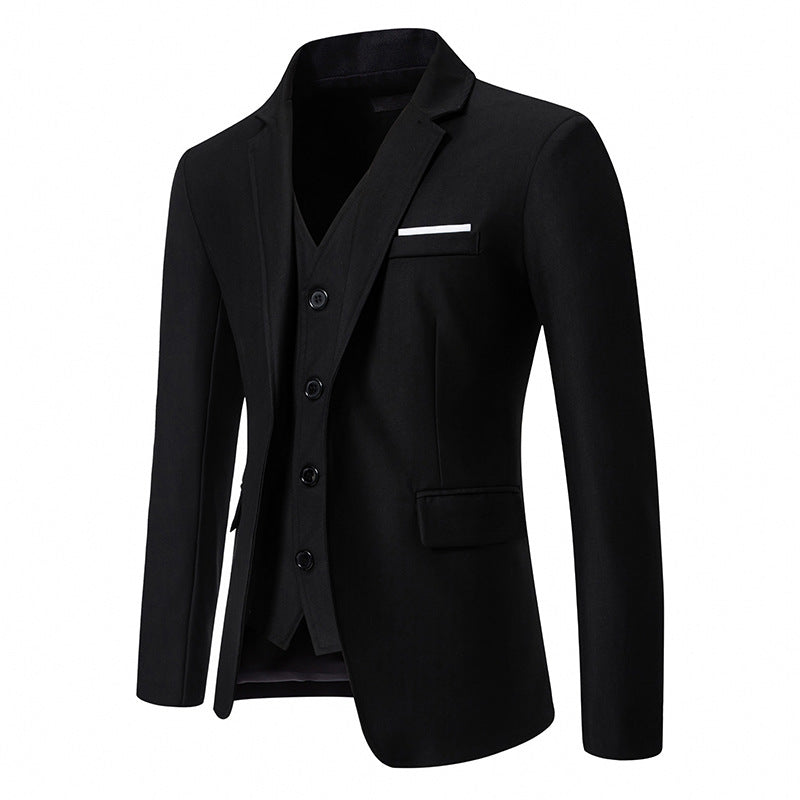 Men's Slim Fit 3-Piece Suit Set