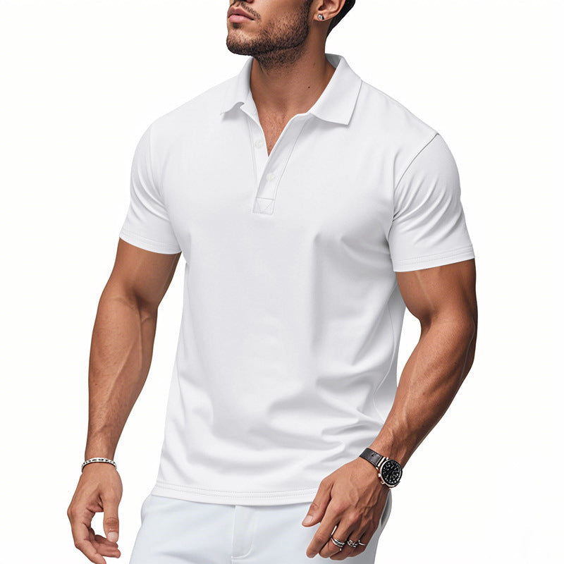 Men's Polo Shirt Quick Dry Elegant Slim Fit