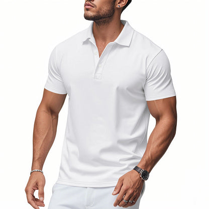 Men's Polo Shirt Quick Dry Elegant Slim Fit