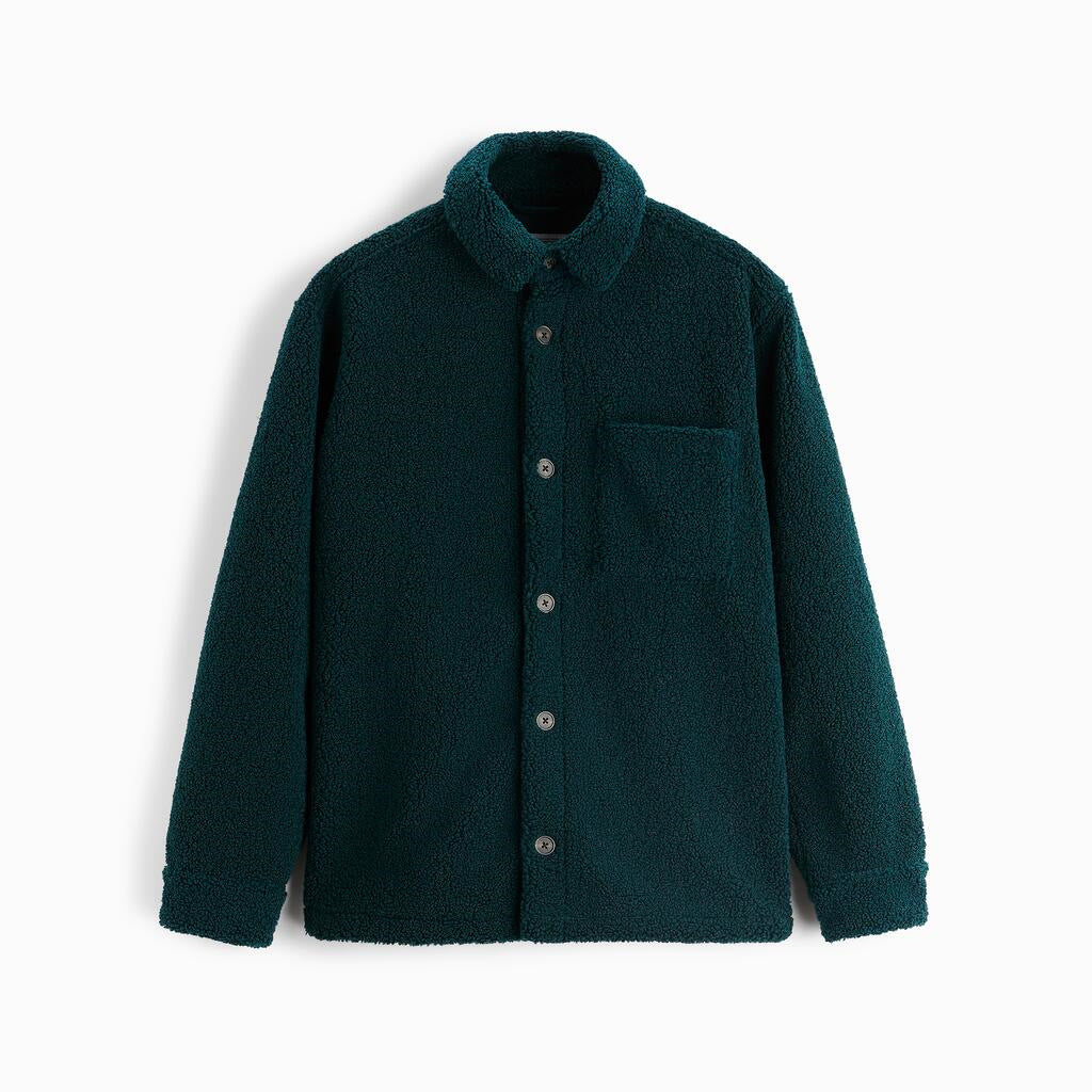 Men's Fleece Jacket Comfortable Sporty with Chest Pocket