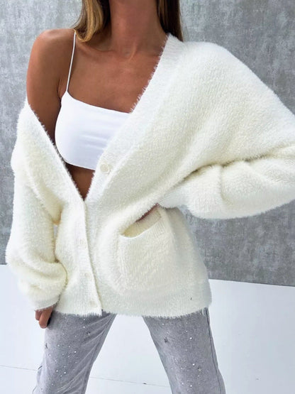 Women's Cardigan Soft Loose Fit Elegant Design