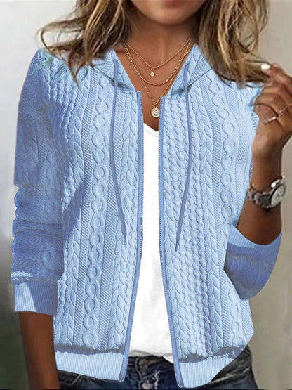 Women's Cable Knit Cardigan Soft Quality