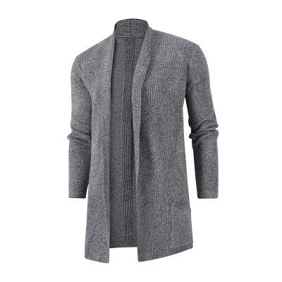 Men's Cardigan Open-Front Practical