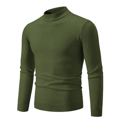 Men's Modern Fine Knit Turtleneck Sweater
