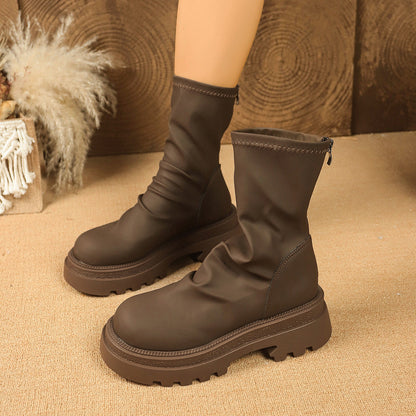 Women's Ankle Boots Winter Lined Robust